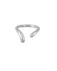 Επιπλατινωμένο Ατσάλινο Δαχτυλίδι της Excite Fashion Jewellery. R-2230-S Κοσμήματα Επιπλατινωμένο Ατσάλινο Δαχτυλίδι της Excite Fashion Jewellery. R-2230-S Κοσμήματα
