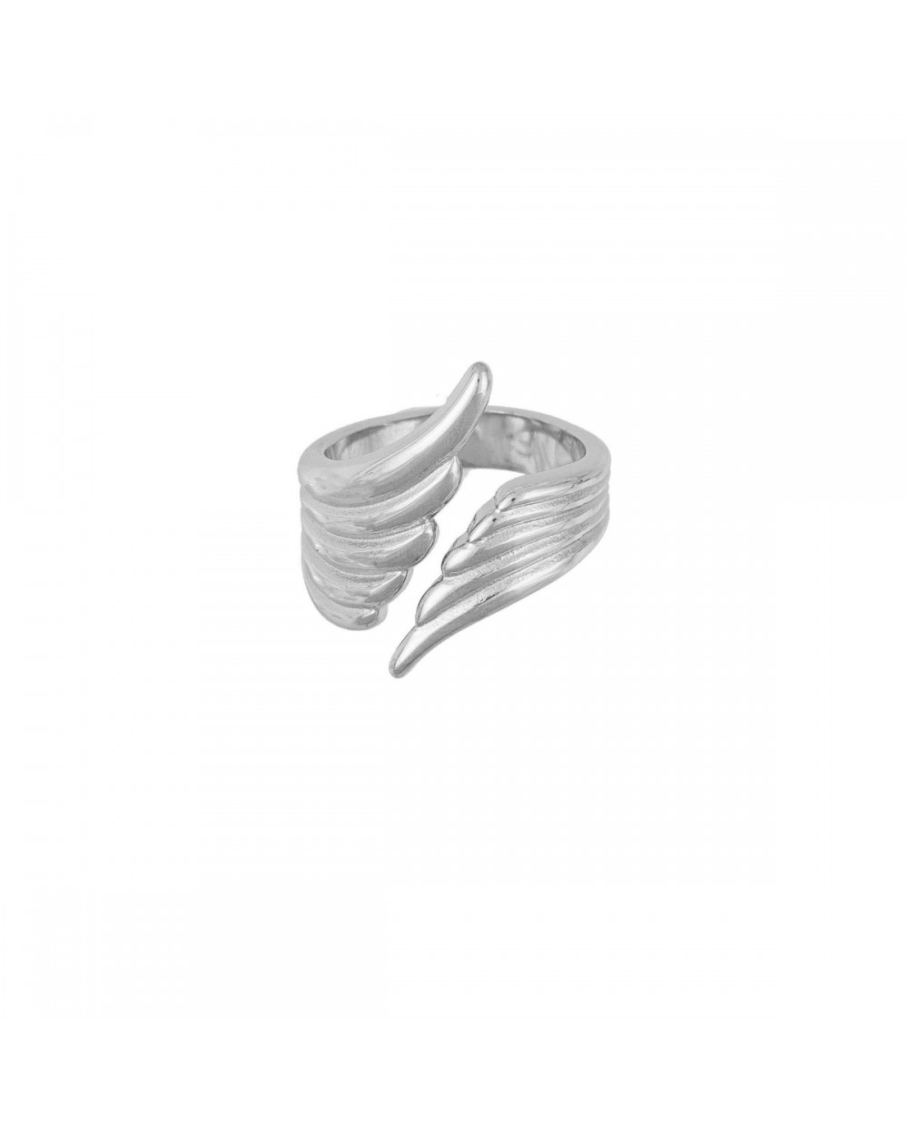 Δαχτυλίδι από επιπλατινωμένο ατσάλι της Excite Fashion Jewellery R-5102-S Κοσμήματα Δαχτυλίδι από επιπλατινωμένο ατσάλι της Excite Fashion Jewellery R-5102-S Κοσμήματα