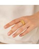 Επίχρυσο Δαχτυλίδι από Ατσάλι – Excite Fashion Jewellery R-JD2408003-G Κοσμήματα Επίχρυσο Δαχτυλίδι από Ατσάλι – Excite Fashion Jewellery R-JD2408003-G Κοσμήματα