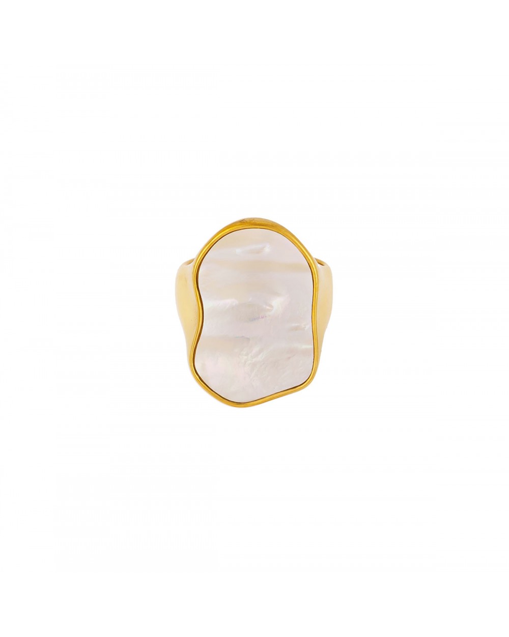 Εντυπωσιακό δαχτυλίδι Excite Fashion Jewellery με φίλντισι από επιχρυσωμένο ανοξείδωτο ατσάλι. R-YH089A-G-89 Κοσμήματα Εντυπωσιακό δαχτυλίδι Excite Fashion Jewellery με φίλντισι από επιχρυσωμένο ανοξείδωτο ατσάλι. R-YH089A-G-89 Κοσμήματα