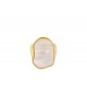 Εντυπωσιακό δαχτυλίδι Excite Fashion Jewellery με φίλντισι από επιχρυσωμένο ανοξείδωτο ατσάλι. R-YH089A-G-89 Κοσμήματα Εντυπωσιακό δαχτυλίδι Excite Fashion Jewellery με φίλντισι από επιχρυσωμένο ανοξείδωτο ατσάλι. R-YH089A-G-89 Κοσμήματα