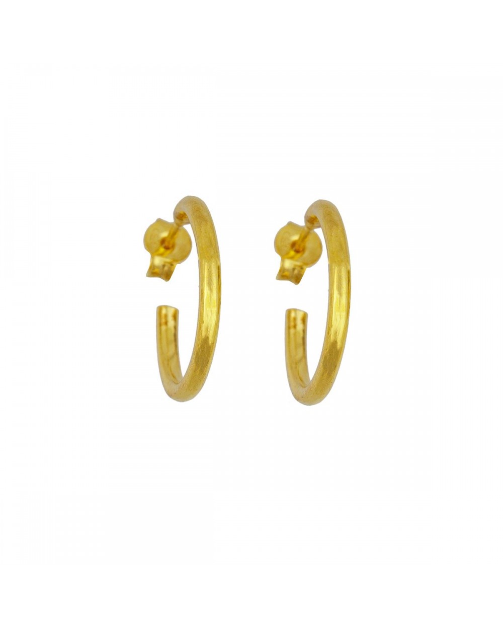 Eπίχρυσοι κρίκοι Excite Fashion Jewellery από ασήμι 925. S-26-G-99 Κοσμήματα