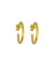 Eπίχρυσοι κρίκοι Excite Fashion Jewellery από ασήμι 925. S-26-G-99 Κοσμήματα