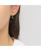Κρικάκια Excite Fashion Jewellery επιχρυσωμένο ασήμι 925 με κρεμαστά πράσινα ζιργκόν. S-31-PRAS-G-85 Κοσμήματα Κρικάκια Excite Fashion Jewellery επιχρυσωμένο ασήμι 925 με κρεμαστά πράσινα ζιργκόν. S-31-PRAS-G-85 Κοσμήματα