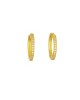 Σκουλαρίκια Excite Fashion Jewellery επιχρυσωμένο ασήμι 925, κρικάκια με λευκά ζιργκόν. S-40-AS-G-71 Κοσμήματα Σκουλαρίκια Excite Fashion Jewellery επιχρυσωμένο ασήμι 925, κρικάκια με λευκά ζιργκόν. S-40-AS-G-71 Κοσμήματα