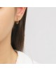 Κρικάκια Excite Fashion Jewellery από επιχρυσωμένο ασήμι 925 με χρωματιστά ζιργκόν. S-40-MULTI-G-71 Κοσμήματα Κρικάκια Excite Fashion Jewellery από επιχρυσωμένο ασήμι 925 με χρωματιστά ζιργκόν. S-40-MULTI-G-71 Κοσμήματα