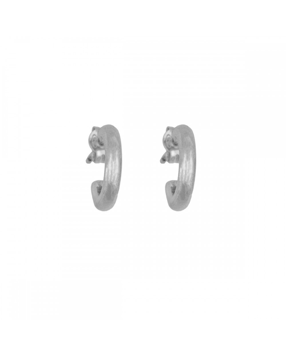 Σκουλαρίκια Excite Fashion Jewellery κρικάκια από επιπλατινωμένο ασήμι 925. S-41-S-69 Κοσμήματα