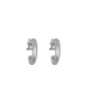 Σκουλαρίκια Excite Fashion Jewellery κρικάκια από επιπλατινωμένο ασήμι 925. S-41-S-69 Κοσμήματα