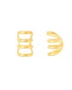 Σκουλαρίκι ear cuff,  από επιχρυσωμένο ασήμι 925 της Excite Fashion Jewellery. S-42-G-69 Κοσμήματα