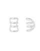 Σκουλαρίκι ear cuff, από επιπλατινωμένο ασήμι 925, της Excite Fashion Jewellery. S-42-S-69 Κοσμήματα Σκουλαρίκι ear cuff, από επιπλατινωμένο ασήμι 925, της Excite Fashion Jewellery. S-42-S-69 Κοσμήματα