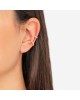 Κρίκος ear cuff επιπλατινωμένο ασήμι 925, με λευκά ζιργκόν, της Excite Fashion Jewellery S-63-S-69 Κοσμήματα Κρίκος ear cuff επιπλατινωμένο ασήμι 925, με λευκά ζιργκόν, της Excite Fashion Jewellery S-63-S-69 Κοσμήματα
