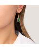 Χειροποίητα επιχρυσωμένα σκουλαρίκια Excite Fashion Jewellery με κρύσταλλα Swarovski σε πράσινη απόχρωση. S-852-01-18-8 Κοσμήματα Χειροποίητα επιχρυσωμένα σκουλαρίκια Excite Fashion Jewellery με κρύσταλλα Swarovski σε πράσινη απόχρωση. S-852-01-18-8 Κοσμήματα