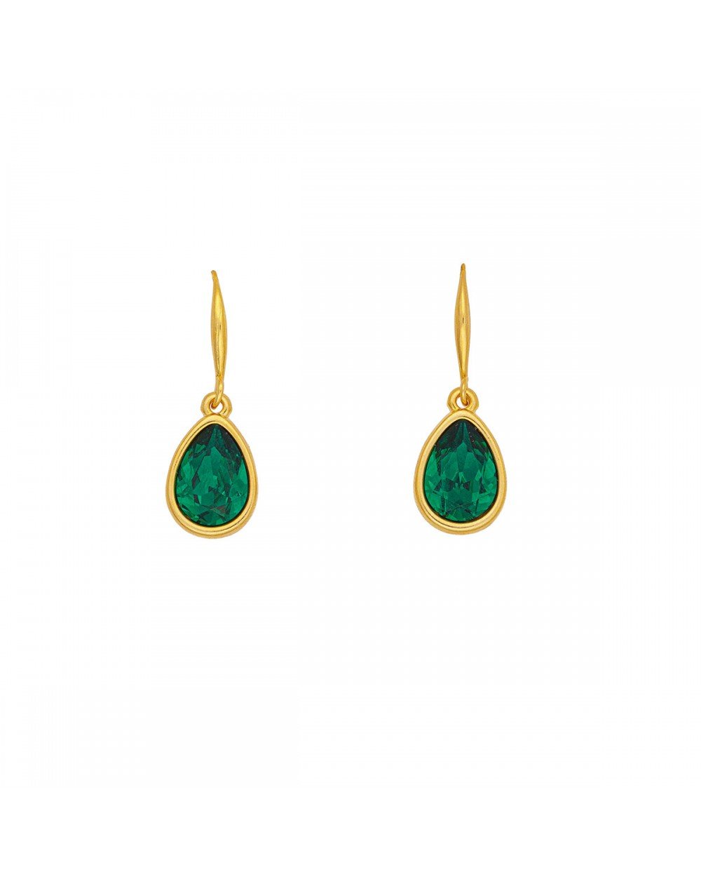 Χειροποίητα επιχρυσωμένα σκουλαρίκια Excite Fashion Jewellery με κρύσταλλα Swarovski σε πράσινη απόχρωση. S-852-01-18-8 Κοσμήματα Χειροποίητα επιχρυσωμένα σκουλαρίκια Excite Fashion Jewellery με κρύσταλλα Swarovski σε πράσινη απόχρωση. S-852-01-18-8 Κοσμήματα