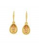 Χειροποίητα επιχρυσωμένα σκουλαρίκια Excite Fashion Jewellery με κρύσταλλα Swarovski σε μελί απόχρωση. S-852-01-19-8 Κοσμήματα Χειροποίητα επιχρυσωμένα σκουλαρίκια Excite Fashion Jewellery με κρύσταλλα Swarovski σε μελί απόχρωση. S-852-01-19-8 Κοσμήματα