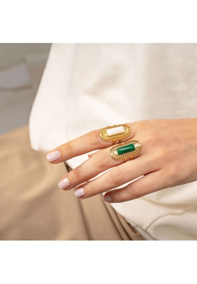 Δαχτυλίδια R-1513-WHITE