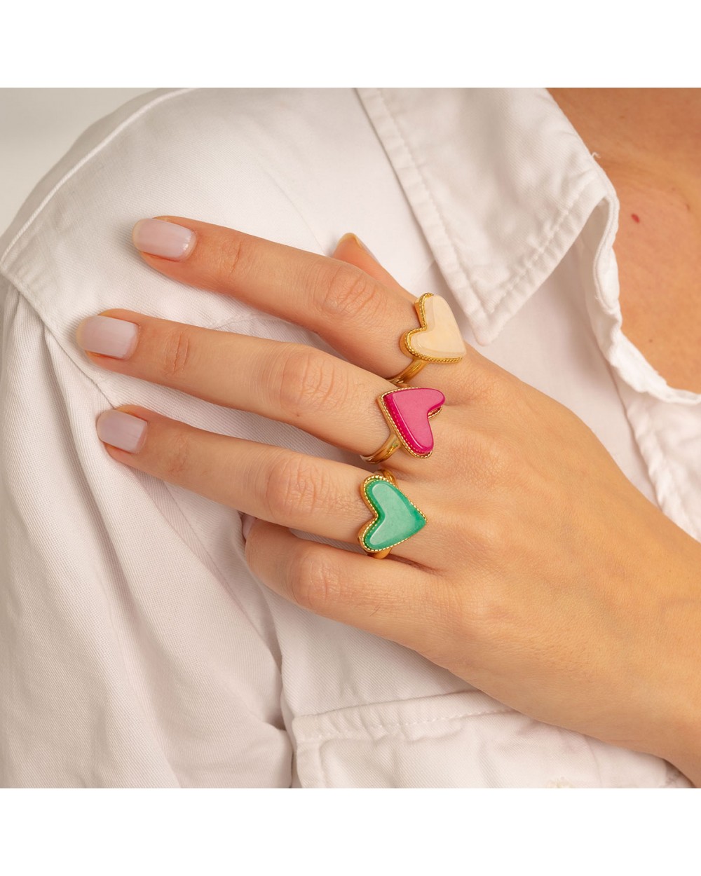 Δαχτυλίδια R-1662A-GREEN