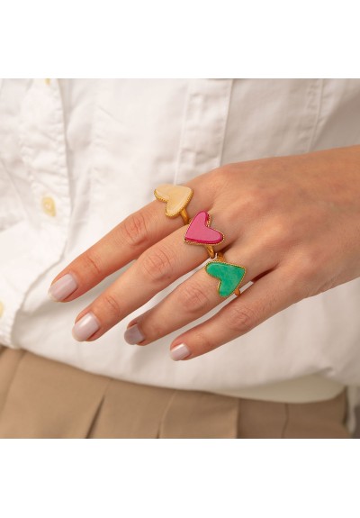 Δαχτυλίδια R-1662A-PINK
