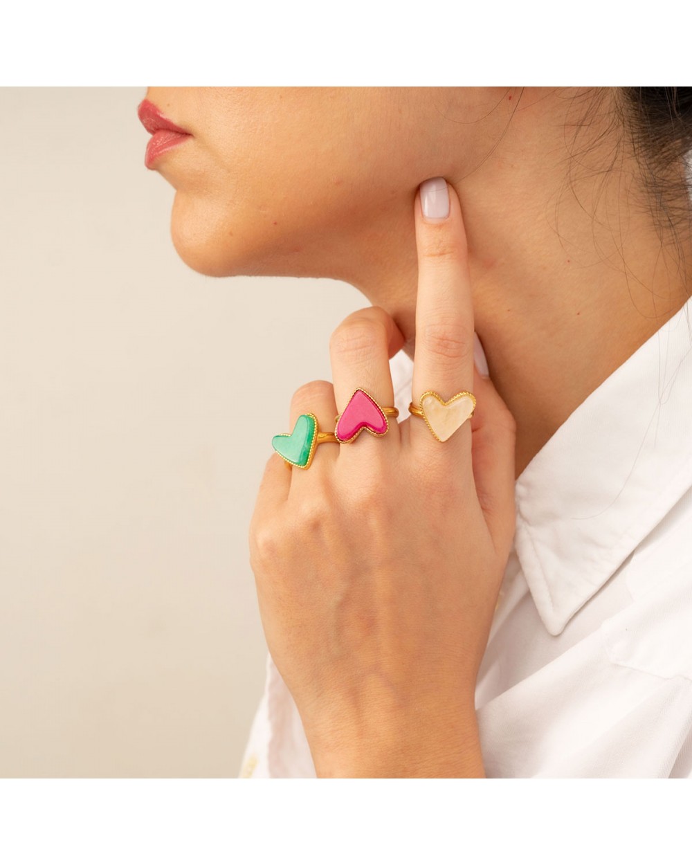 Δαχτυλίδια R-1662A-ROSE