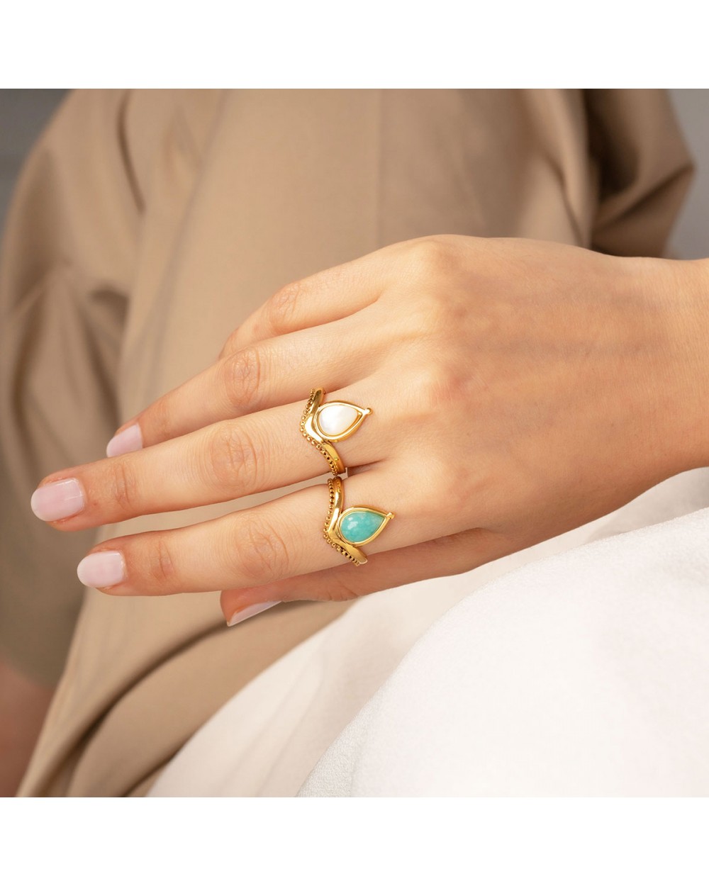 Δαχτυλίδια R-4053-BLUE