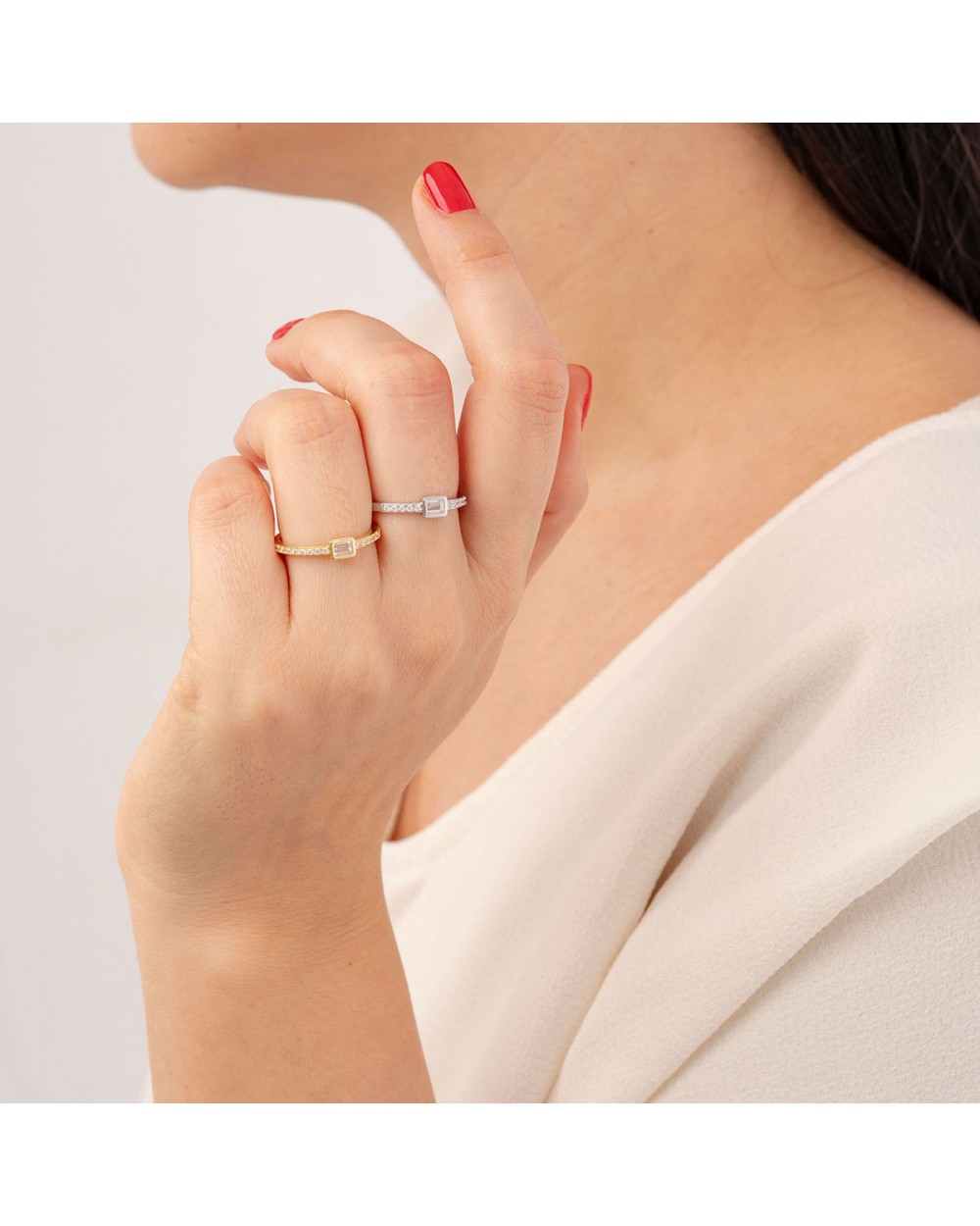 Δαχτυλίδια R-4170-3-G