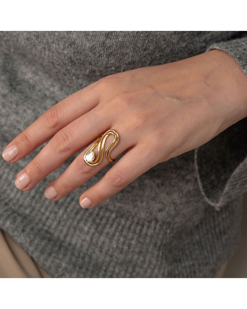 Δαχτυλίδια R-4509-G