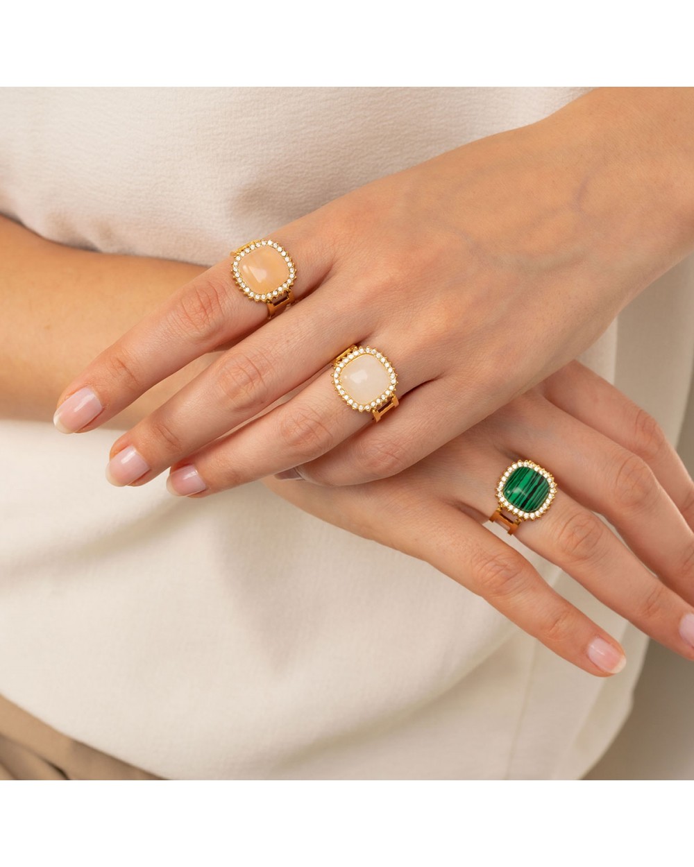 Δαχτυλίδια R-4867-G