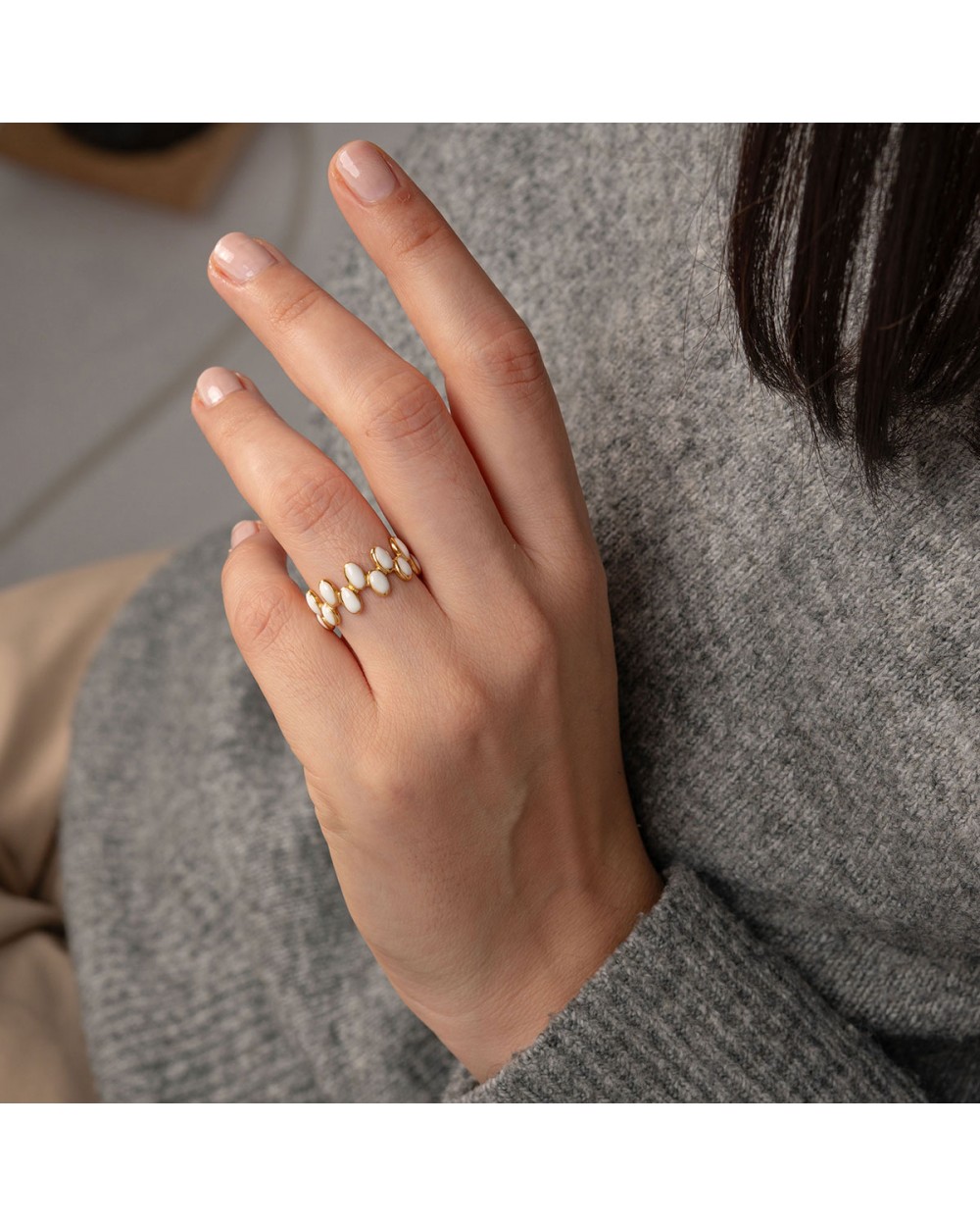 Δαχτυλίδια R-7061-G