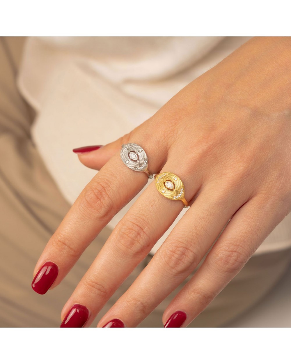 Δαχτυλίδια R115875-G