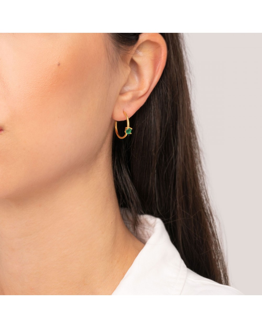 Σκουλαρίκια S-106-PRAS-G