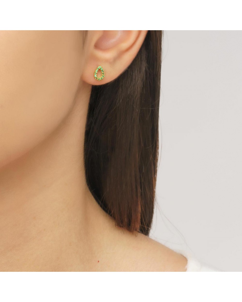 Σκουλαρίκια S-63-PRAS-G