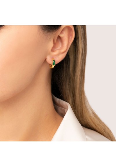 Σκουλαρίκια S-90-PRAS-G-13